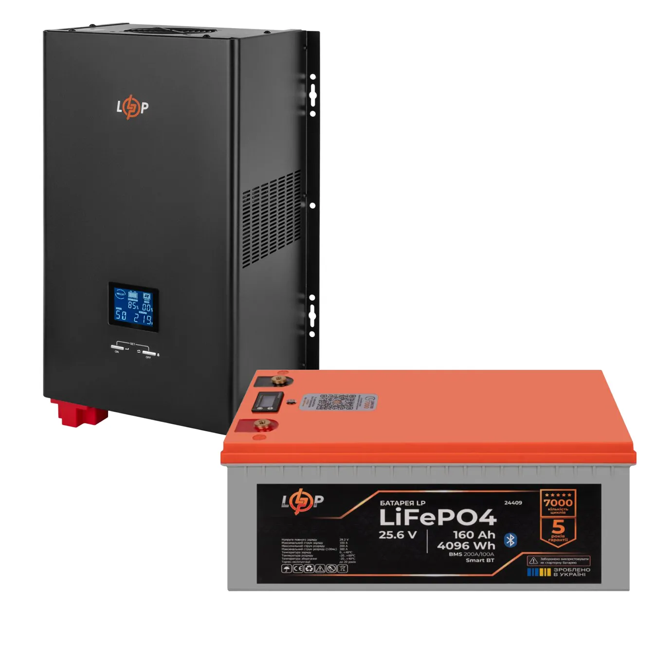 �������� ���������� �������� LogicPower 3600W + ���� (LiFePO4) ������� 5888Wh