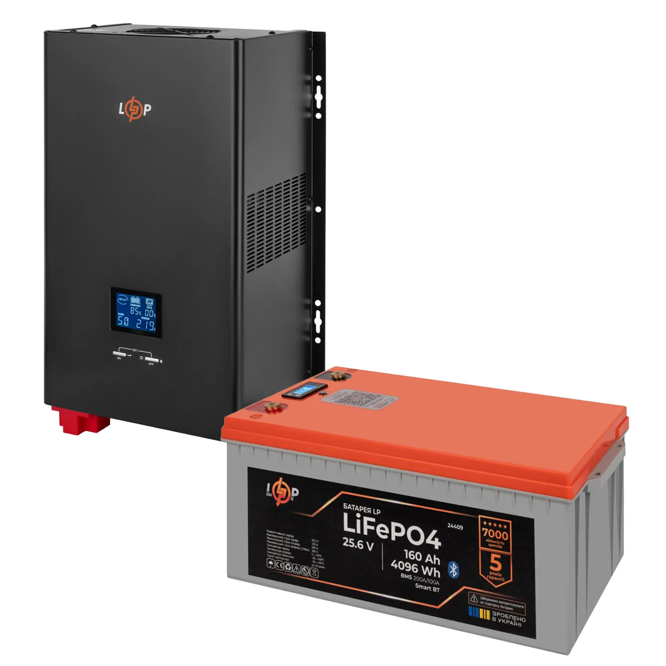 �������� ���������� �������� LogicPower 3600W + ���� (LiFePO4) ������� 4096Wh