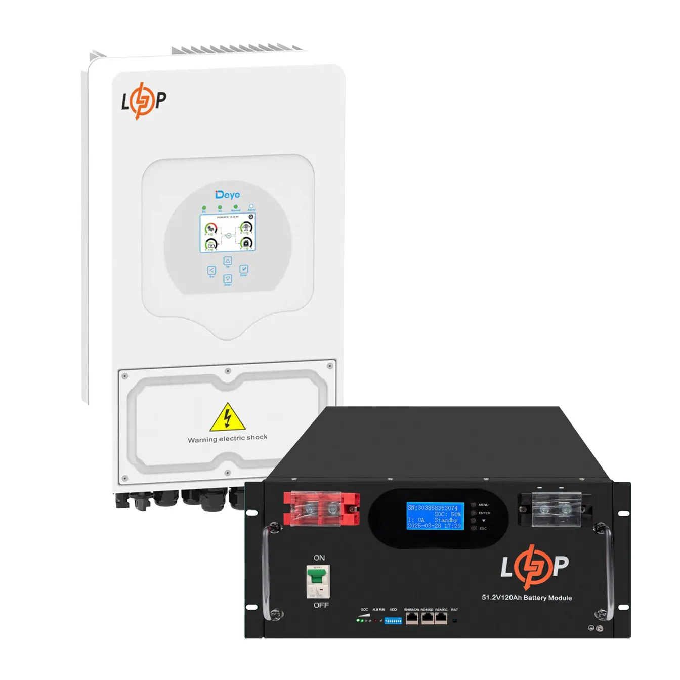 �������� ���������� �������� LogicPower 6000W + ���� (LiFePO4) ������� 6000Wh