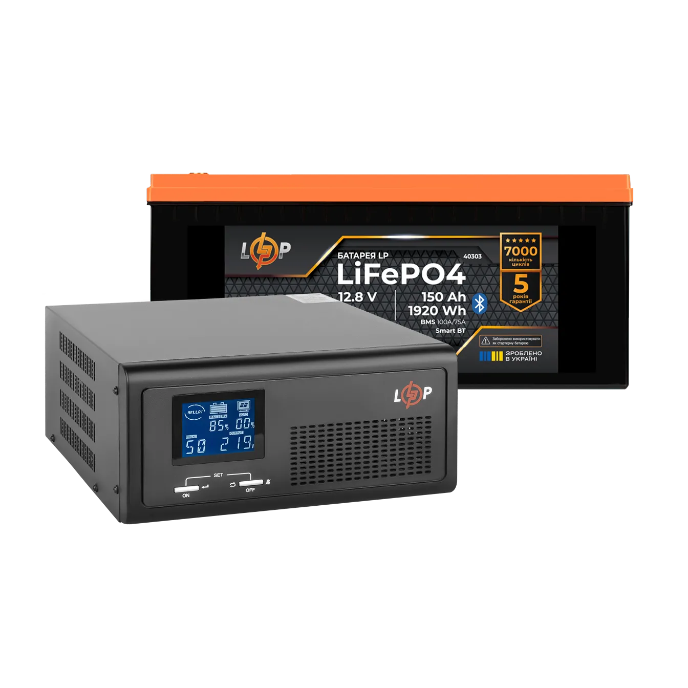 �������� ���������� �������� LogicPower ��� 600W + ���� (LiFePO4) ������� 1920 Wh