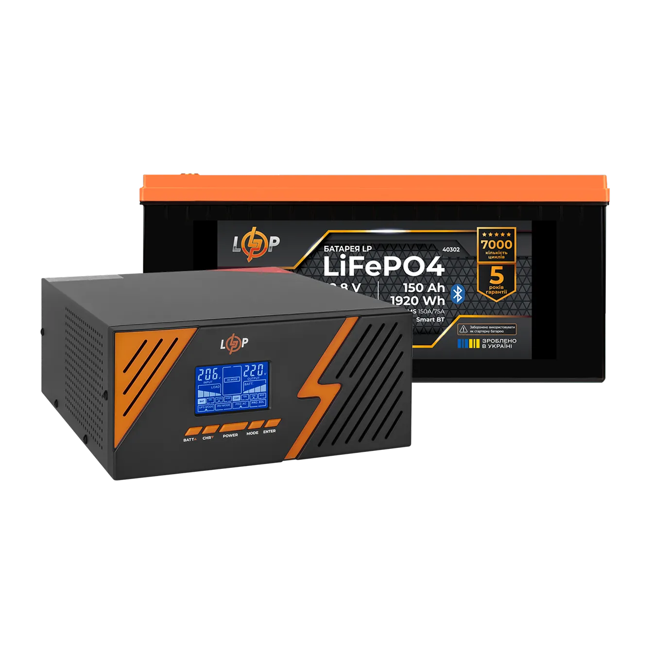 �������� ���������� �������� LogicPower ��� 1050W + ���� (LiFePO4) ������� 1920 Wh
