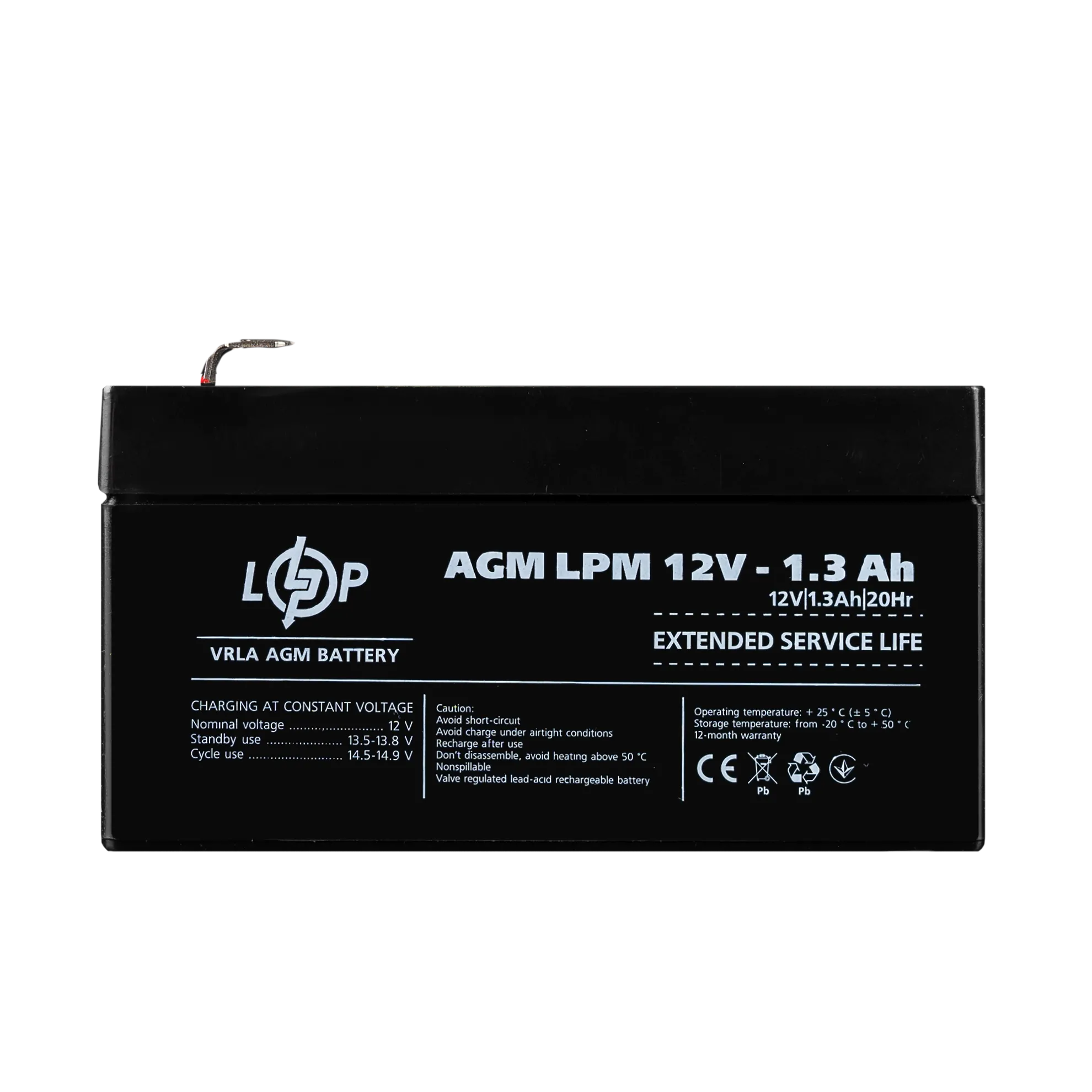 ��������� ���������� AGM LPM 12V - 1.3 Ah
