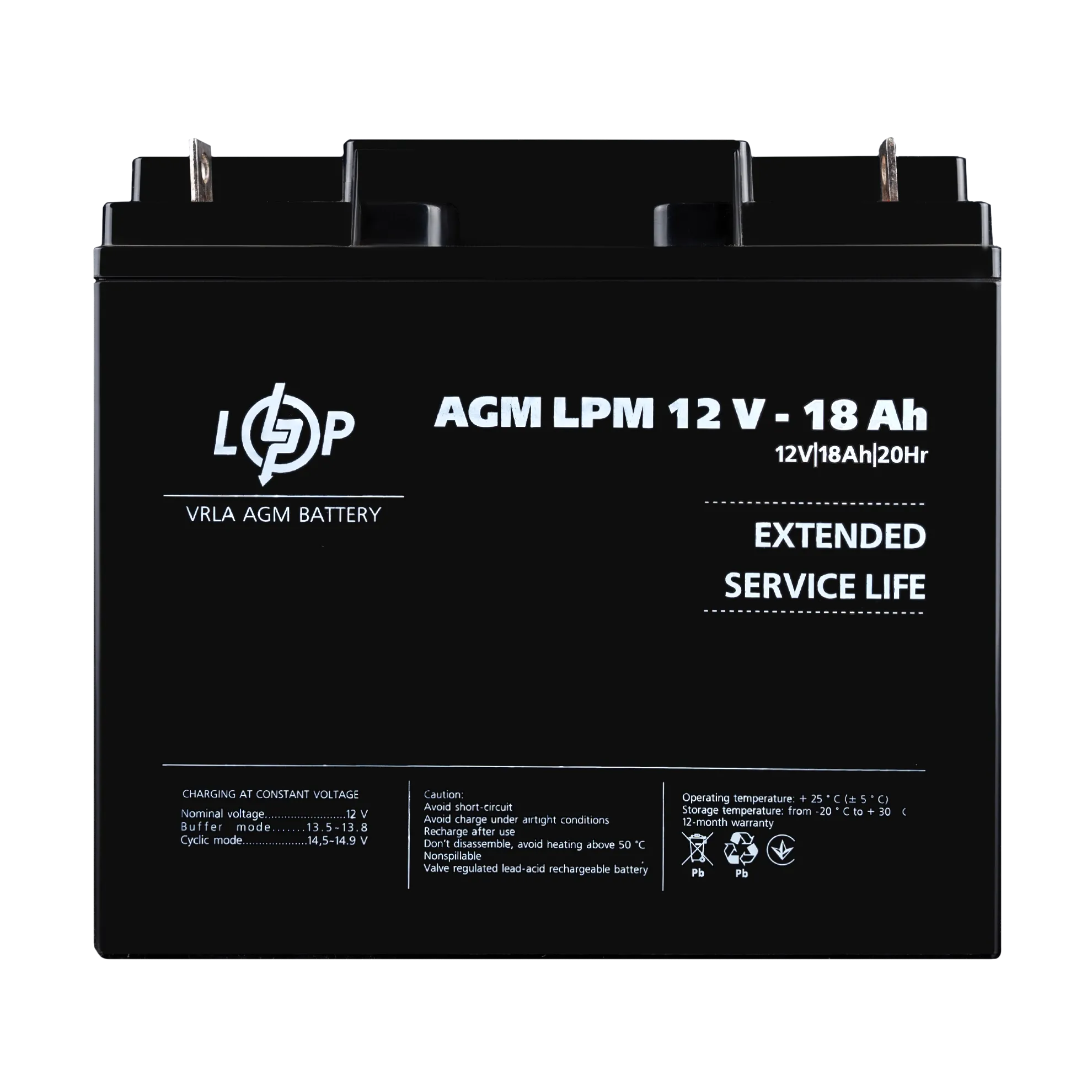 ���������� AGM LPM 12V - 18 Ah