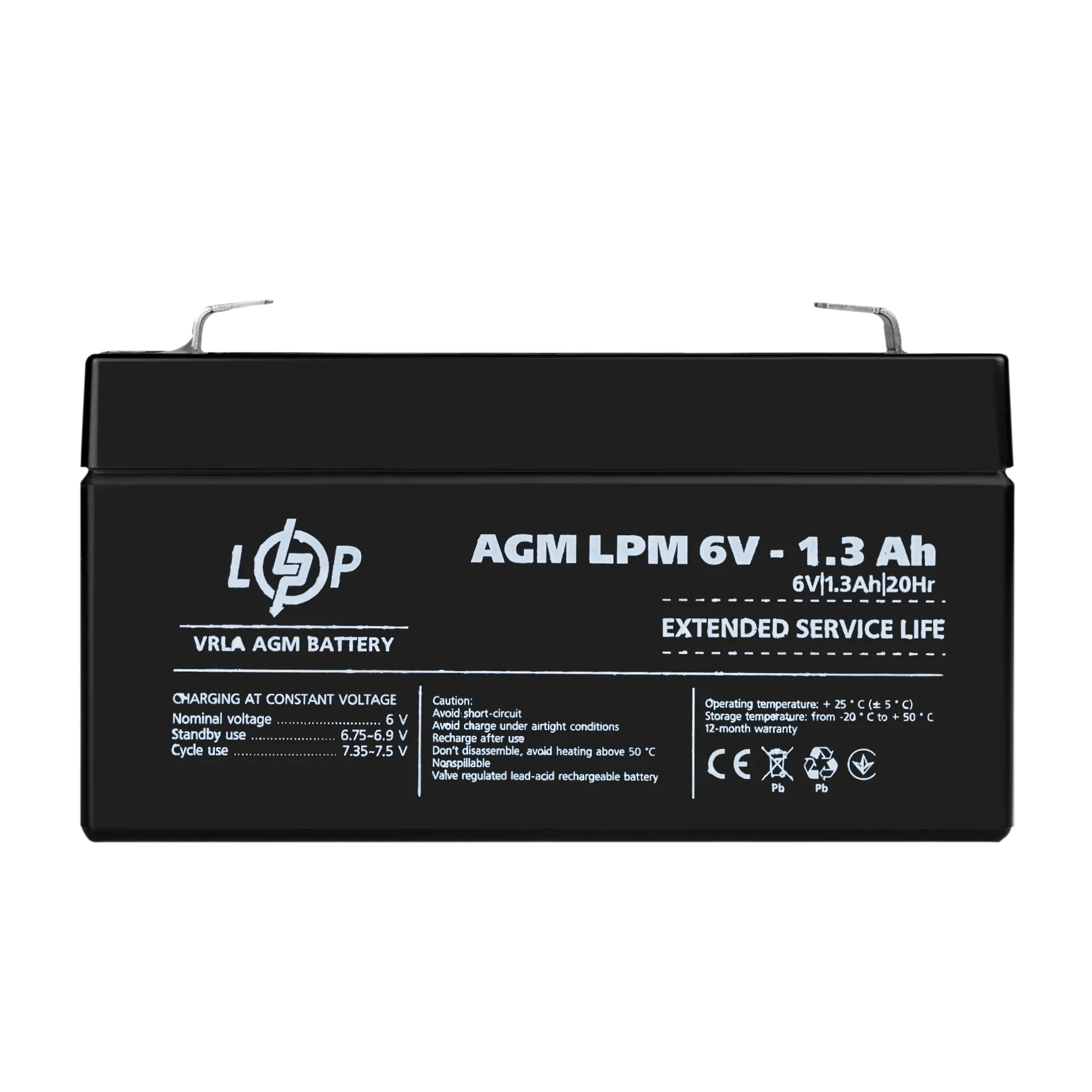 ��������� ���������� AGM LPM 6V - 1.3 Ah