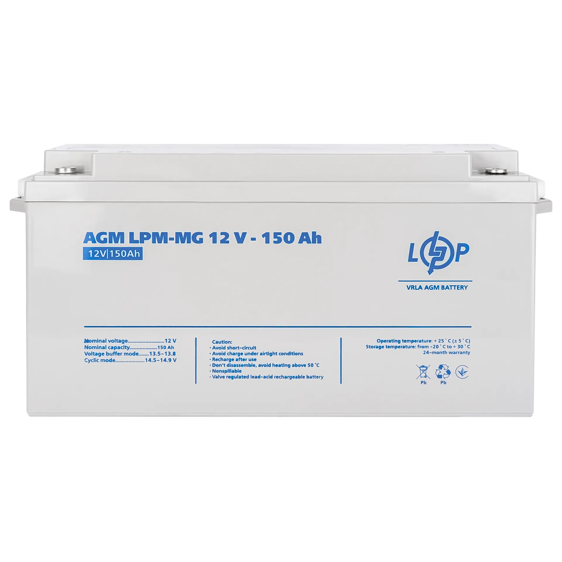 ���������� ������������� LPM-MG 12V - 150 Ah