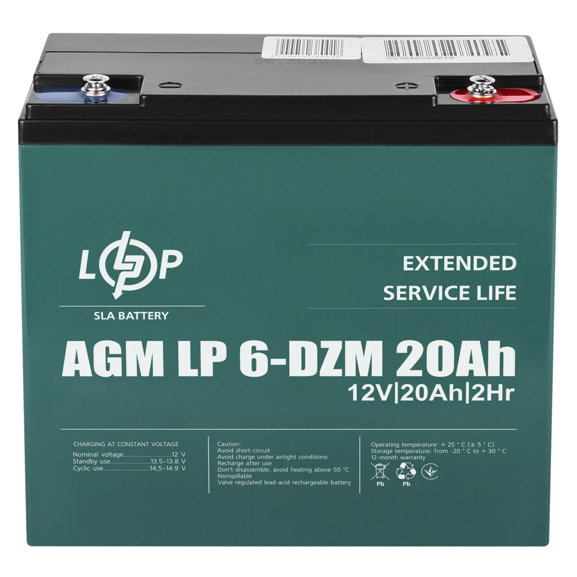 ������� ��������-��������� ���������� LP 6-DZM-20 Ah