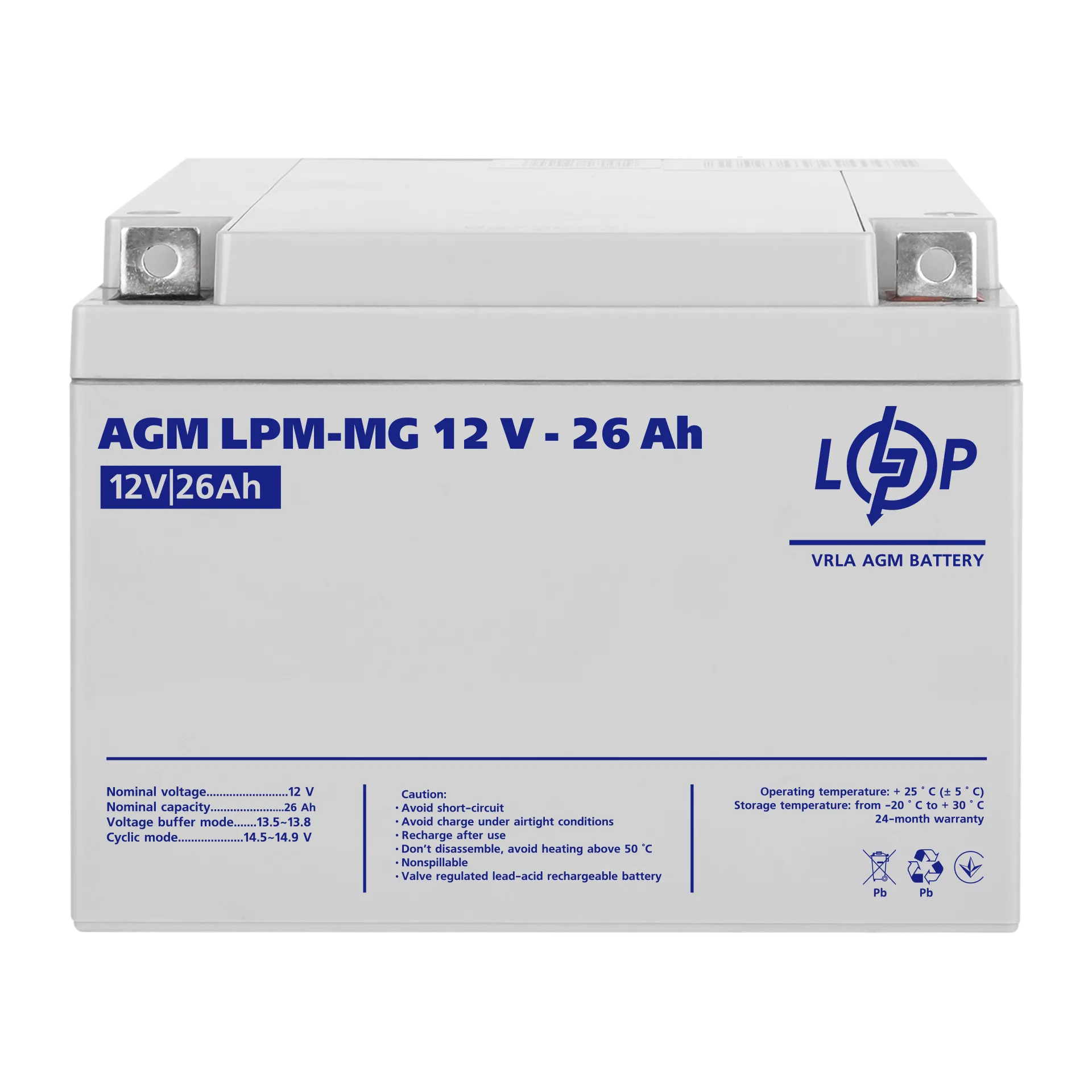 ���������� ������������� LPM-MG 12V - 26 Ah