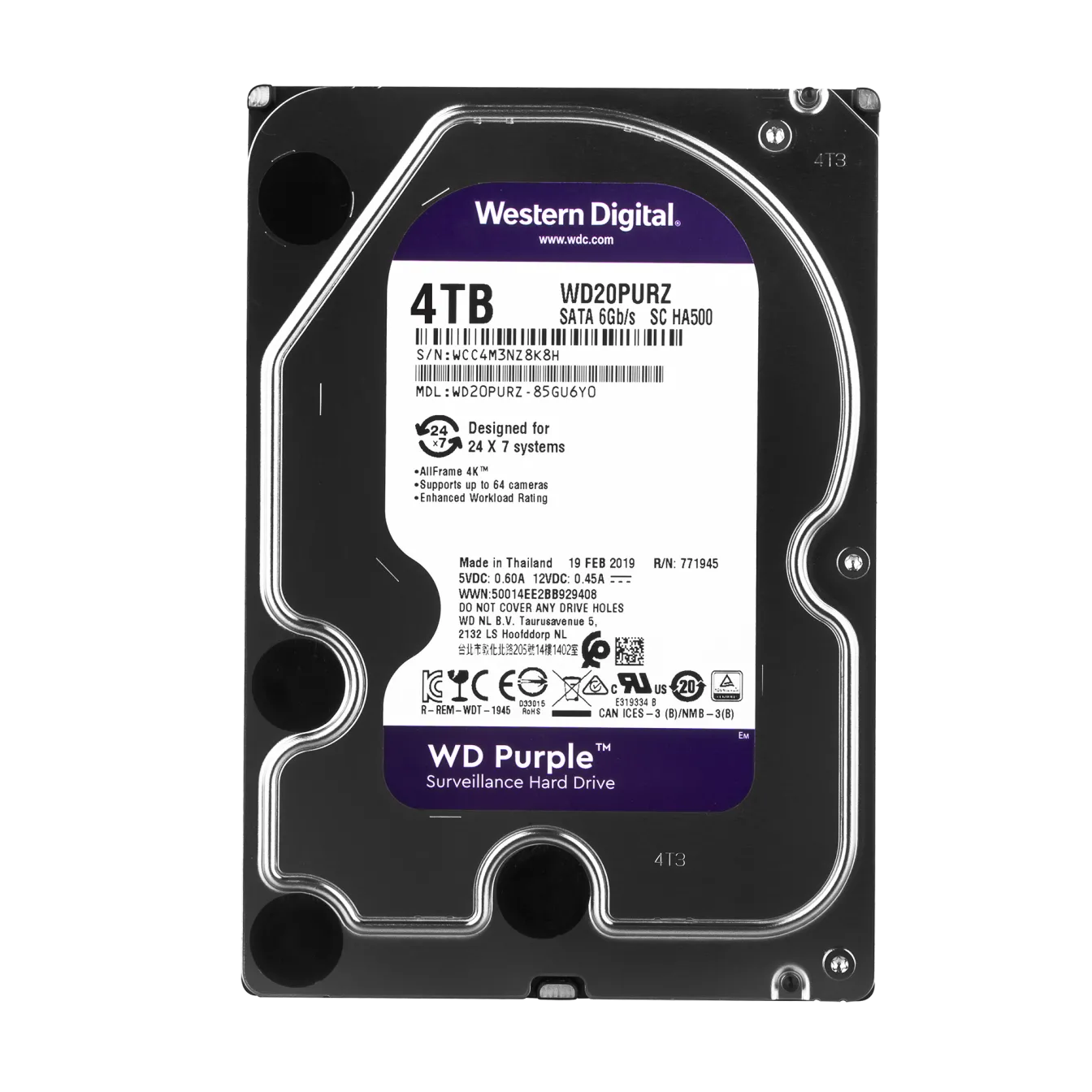 �������� ���� Western Digital 4TB Purple