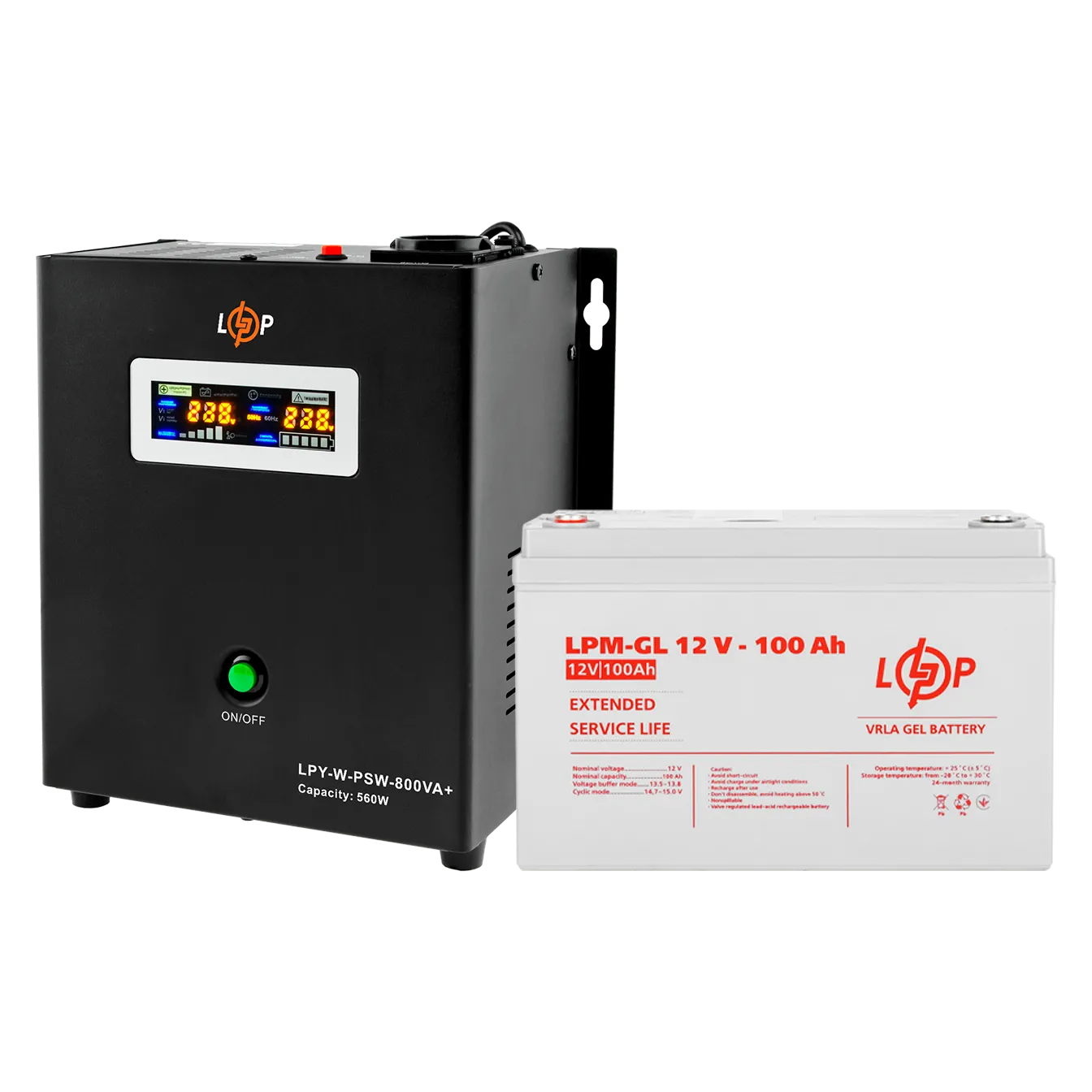 �������� ���������� �������� ��� ����� � ����� ������ LP (LogicPower) ��� + ������ ������� (UPS W800VA + ��� GL 1400W)