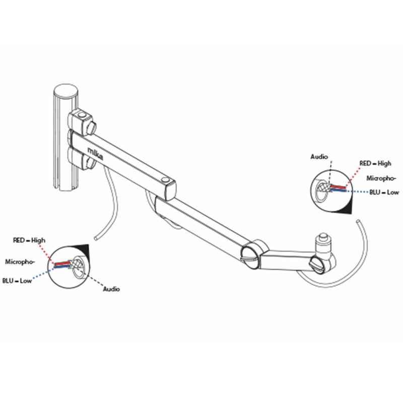 ̳��������� ������ Yellowtec m!ka Mic Arm TV black