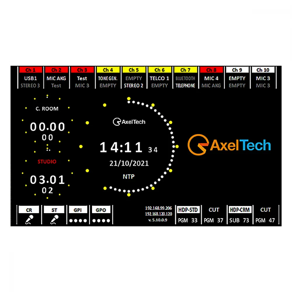 ������� Broadcast ������� Axel Oxygen 1000