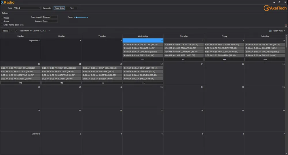 ������������� ������������ AXEL TECHNOLOGY XRADIO