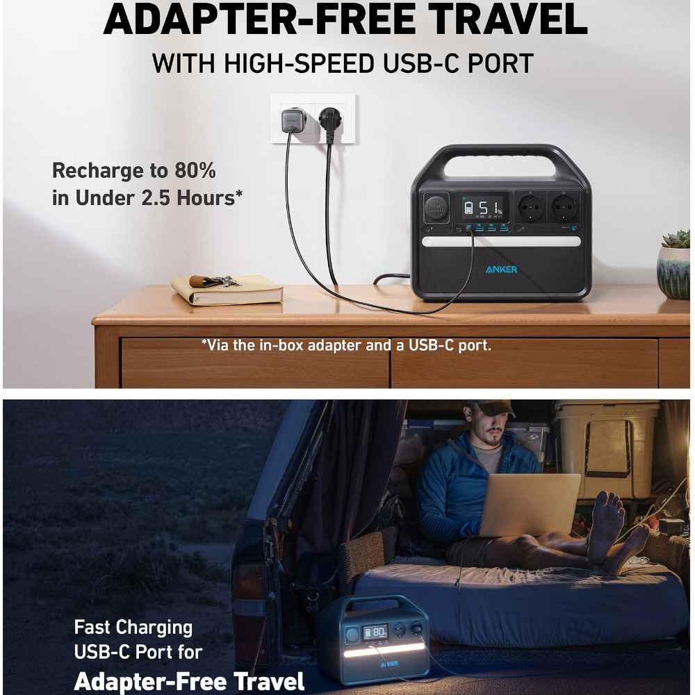 ������� ������� ANKER 535 PowerHouse - 512Wh 500W