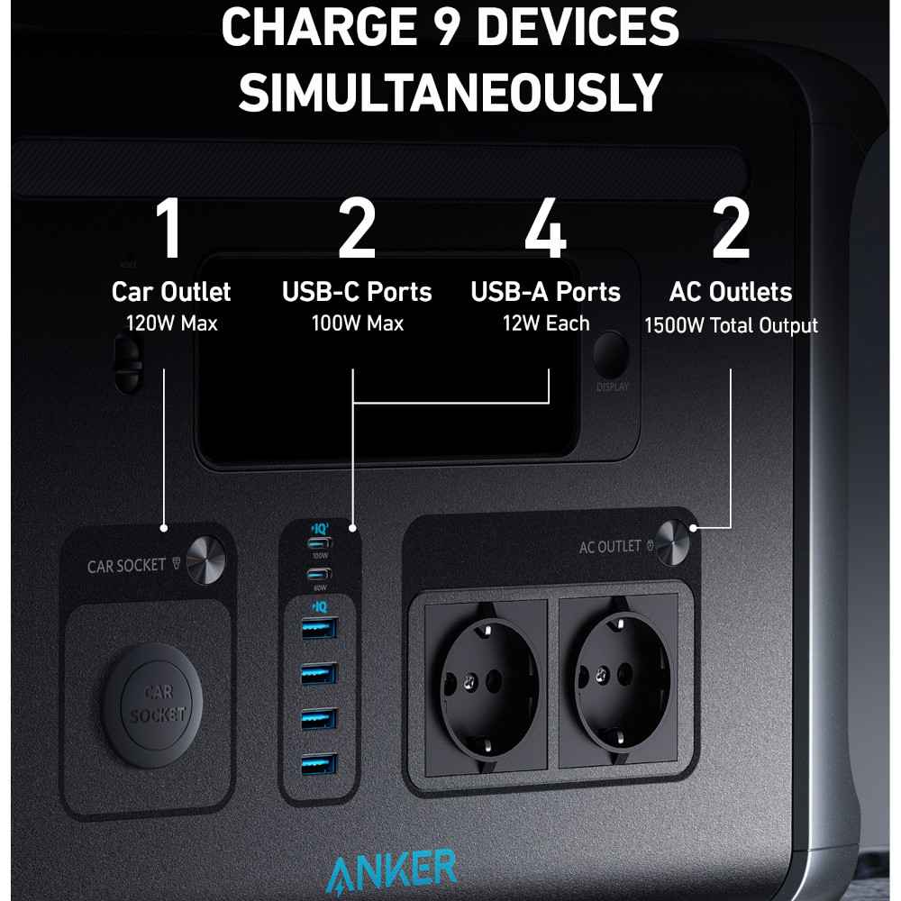 ������� ������� ANKER 757 PowerHouse - 1229Wh 1500W