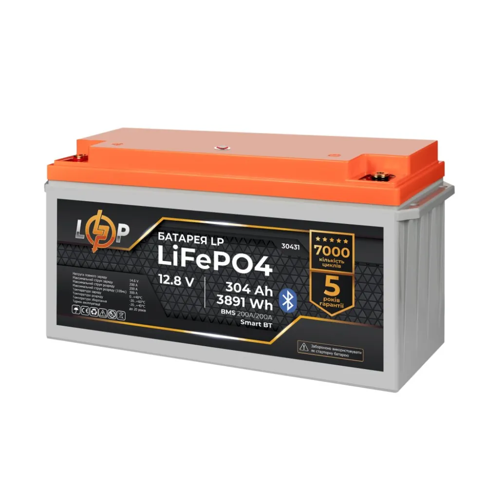 �������� ��� LP LiFePO4 12,8V - 304 Ah �� ��� Prologix 1200 (PLP1200XL) 1000W