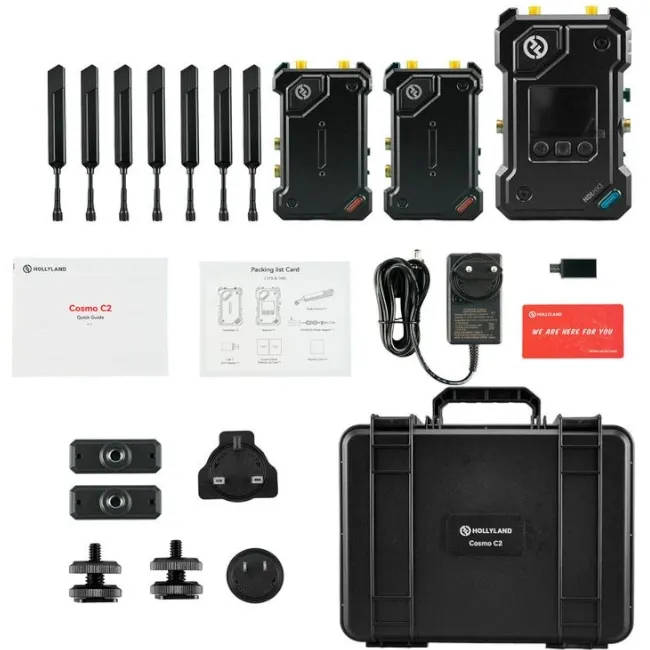 ���������� ������� �������� ���� Hollyland Cosmo C2 2TX & 1RX