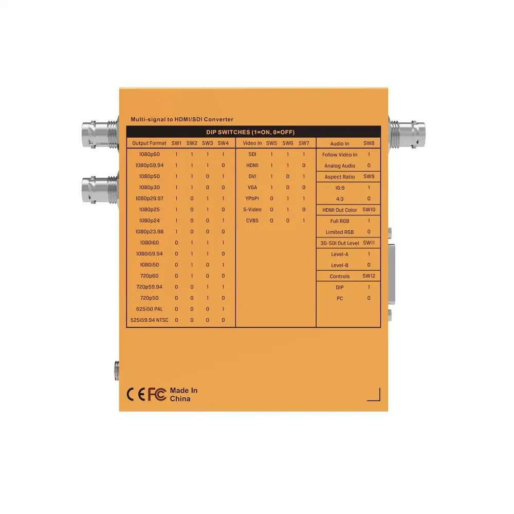 AVMATRIX SC7030 ���������������� ���� ��������� SDI/HDMI/DVI-I/VGA/CVBS/S-video/YPbPr