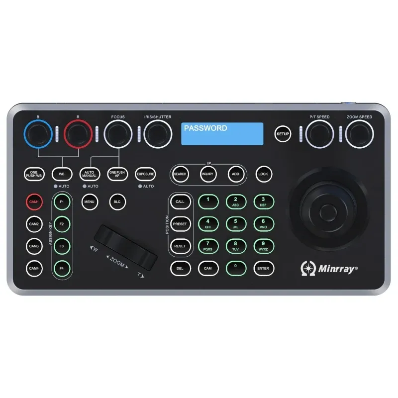 �������� Minrray 4K PTZ ������ UV430E2-NDI + ��������� AK030 ��'����� 25X