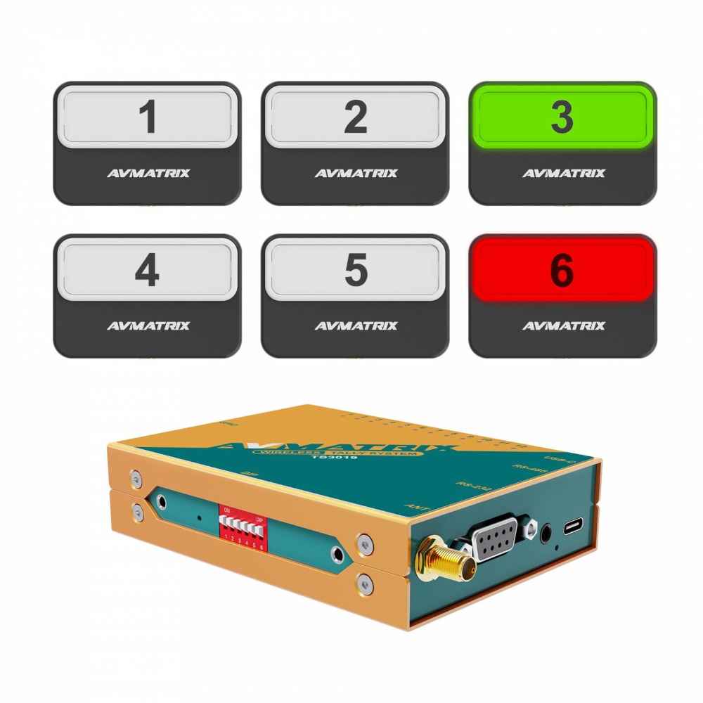 AVMATRIX TS3019-6 ���������� Tally ������� �� 6 �����