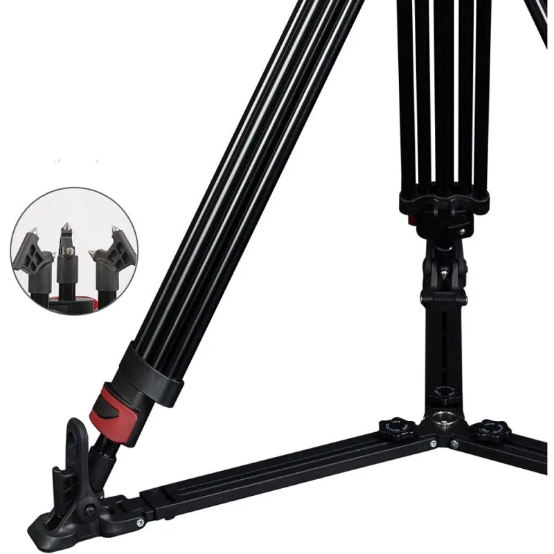 Алюмінієвий штатив miliboo MTT609A Pro Алюмінієвий штатив miliboo MTT609A Pro