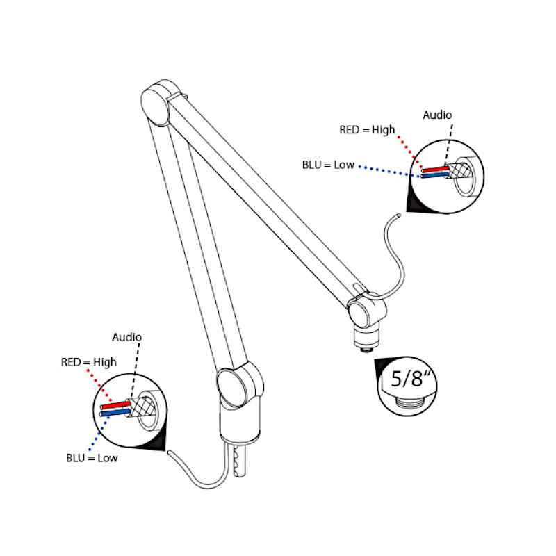 ̳��������� ��������� Yellowtec m!ka Mic Arm XL aluminum