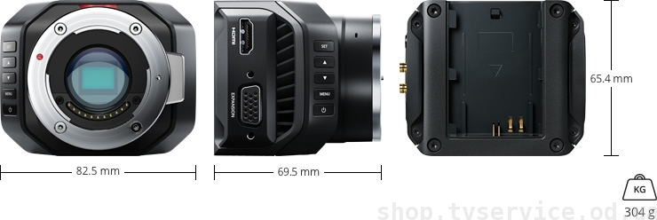 Blackmagic Design Micro Studio Camera 4K (CINSTUDMFT/UHD/MR)
