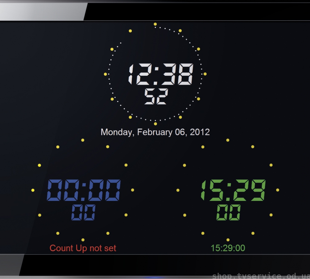 ��������� ������������ ��� ��������� ��������� Axel Technology ON-AIR CLOCK