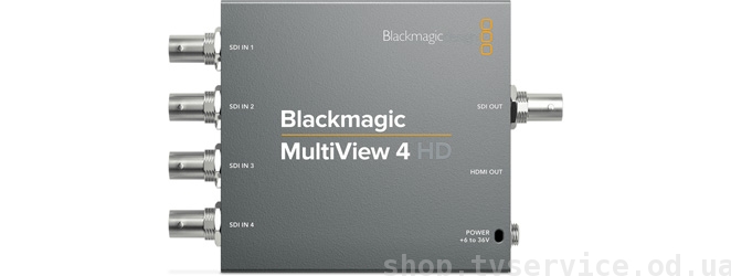 Blackmagic Design MultiView 4 HD (HDL-MULTIP3G/04HD)