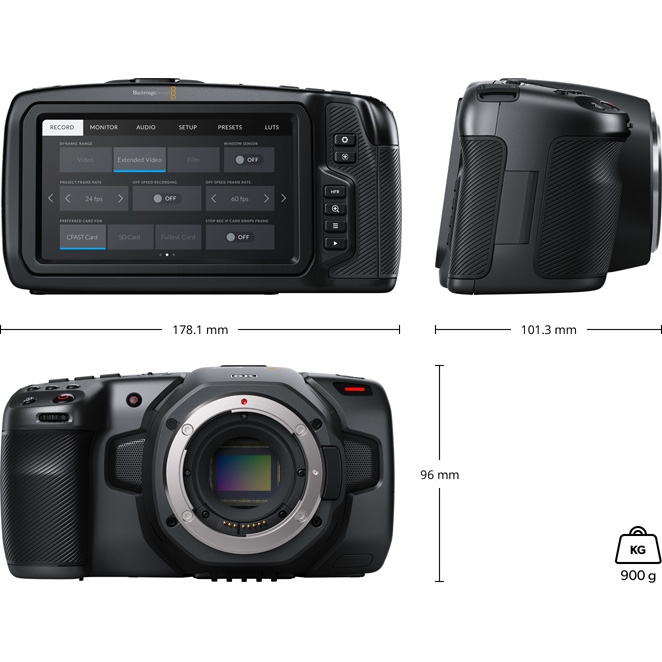 Blackmagic Design Pocket Cinema Camera 6K (CINECAMPOCHDEF6K)