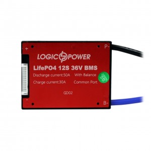 BMS ����� LiFePO4 36V 12S Dis 50A Ch 30A