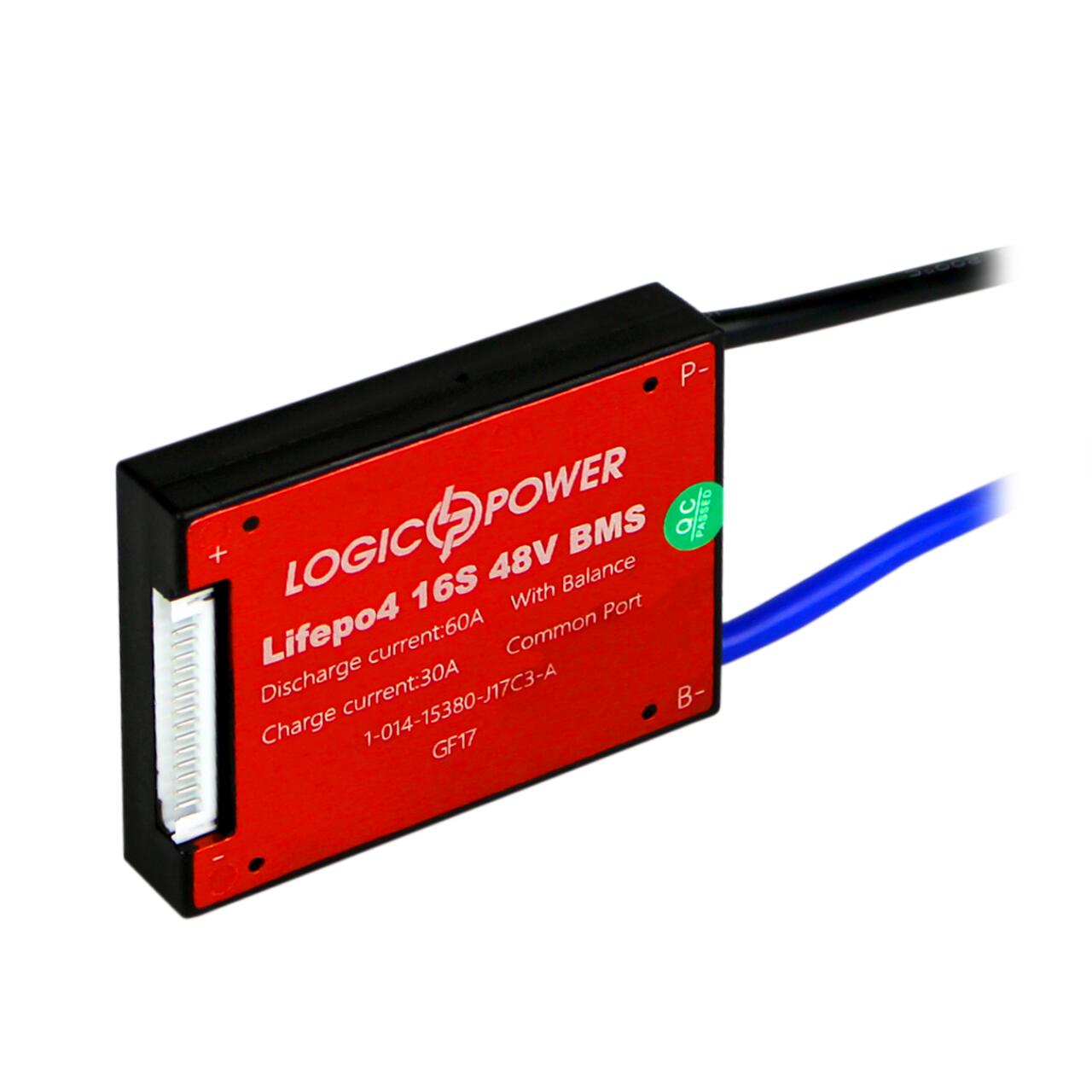 BMS ����� LP LiFePO4 48V 16S Dis 60A Ch 30A