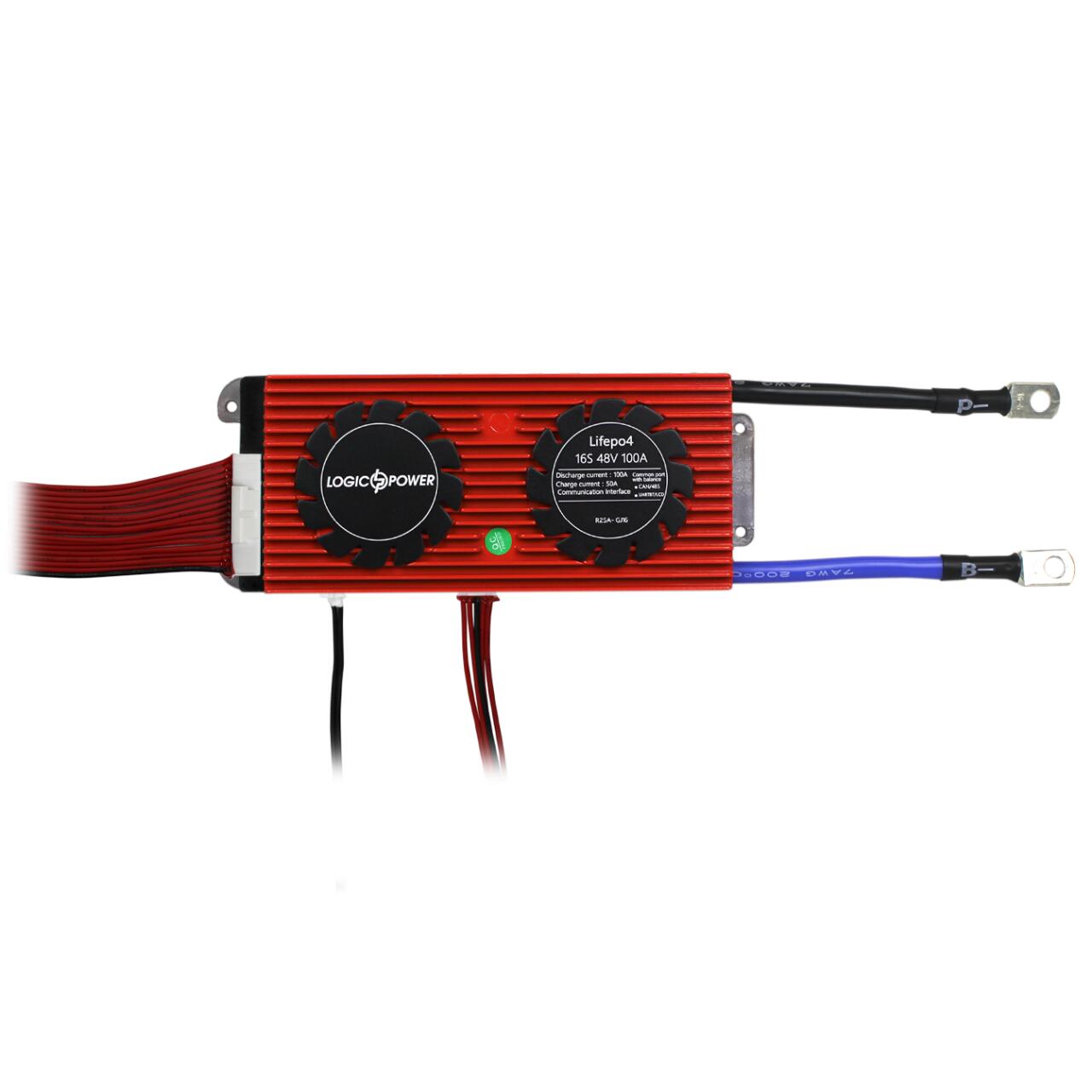Smart BMS ����� LP LiFePO4 48V 16S Dis 100A Ch 50A UART+RS485+CAN