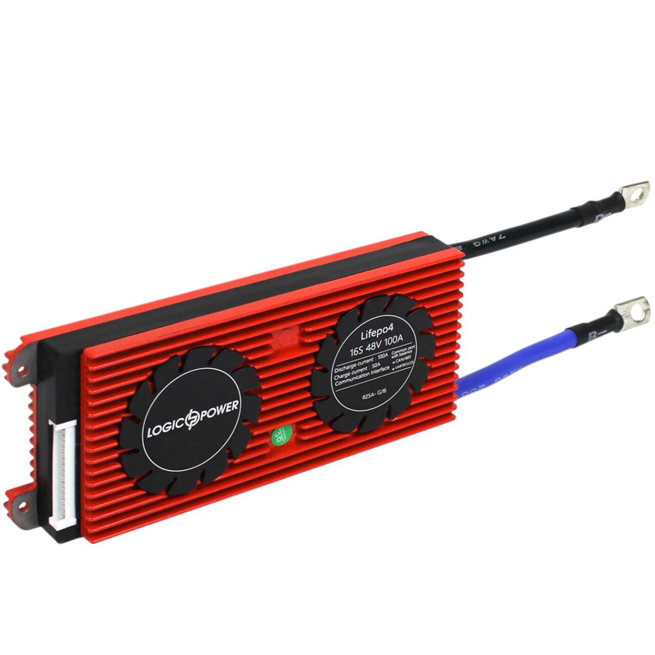 Smart BMS ����� LP LiFePO4 48V 16S Dis 100A Ch 50A UART+RS485+CAN