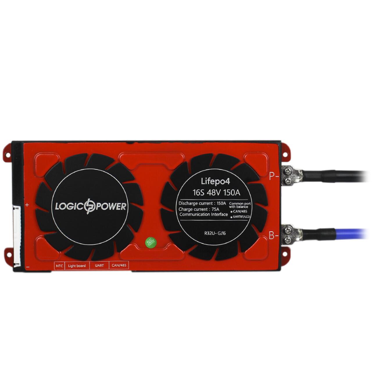 Smart BMS ����� LP LiFePO4 48V 16S Dis 150A Ch 75A UART+RS485+CAN