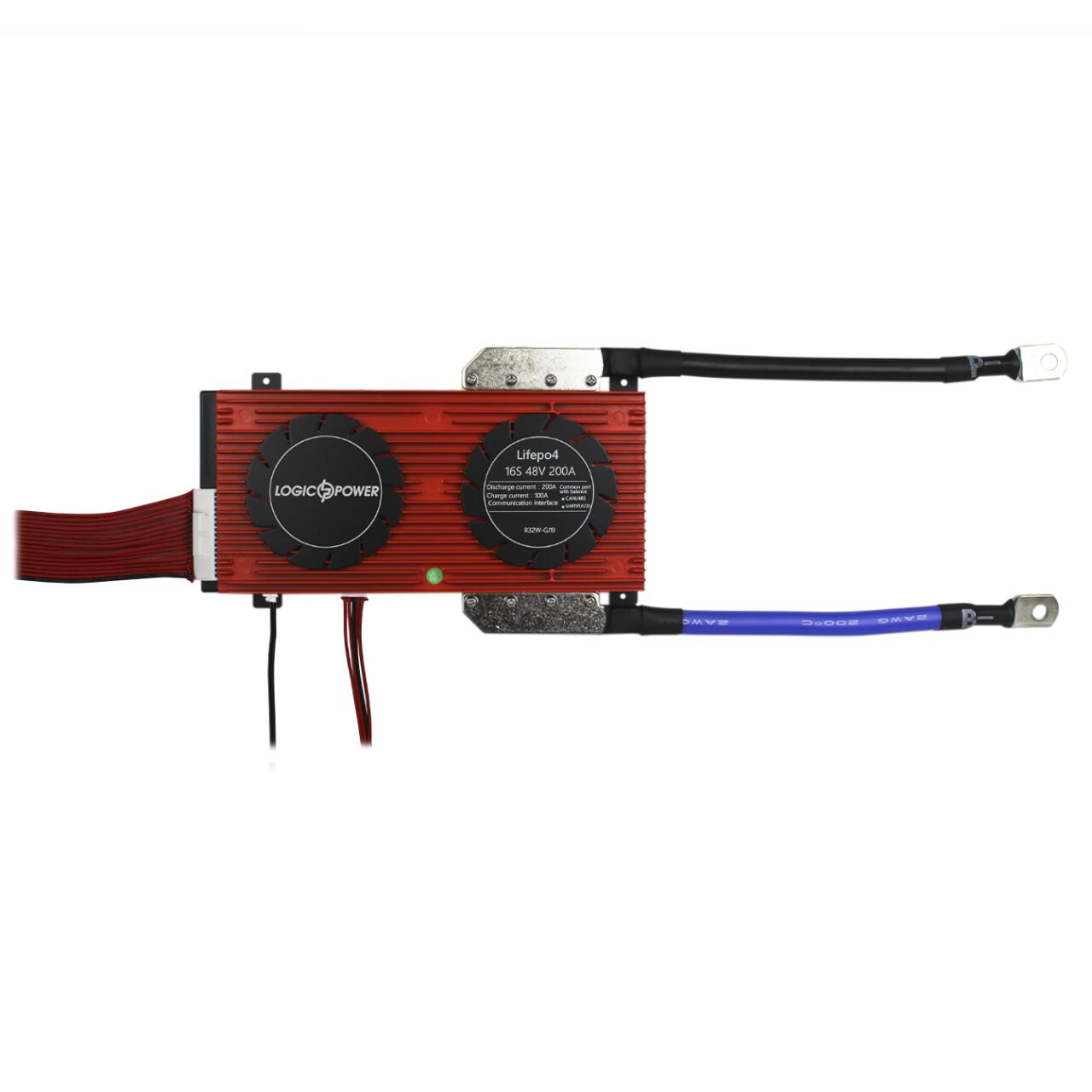 Smart BMS ����� LP LiFePO4 48V 16S Dis 200A Ch 100A UART+RS485+CAN