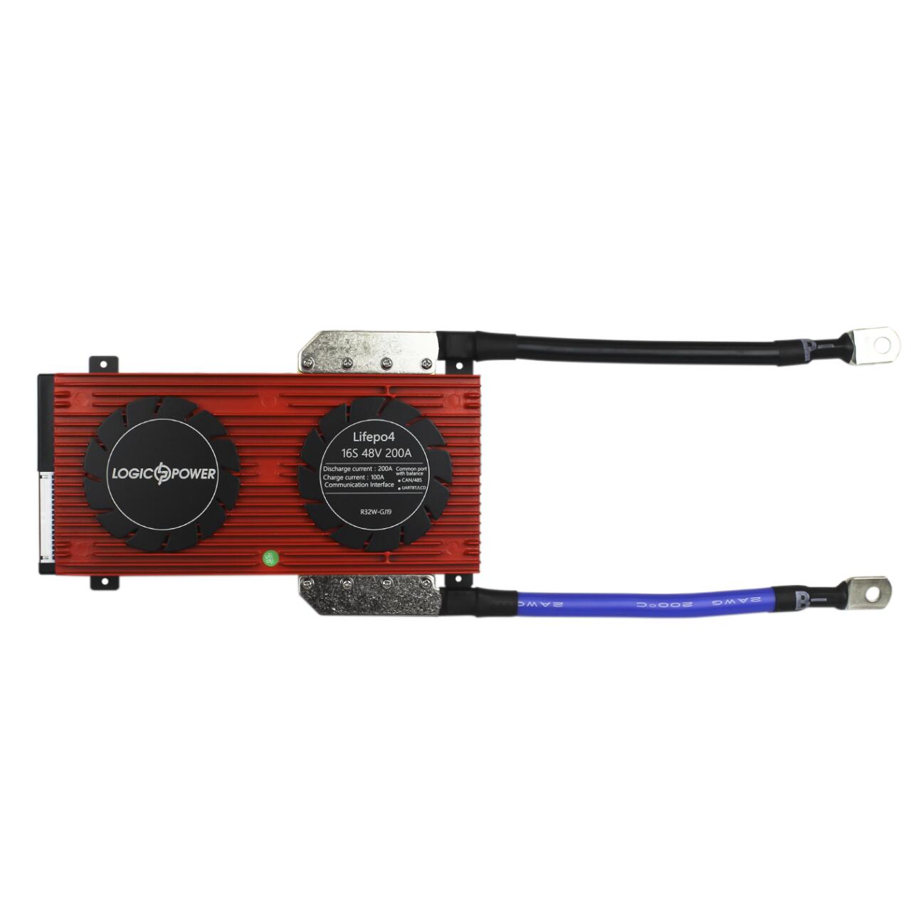 Smart BMS ����� LP LiFePO4 48V 16S Dis 200A Ch 100A UART+RS485+CAN