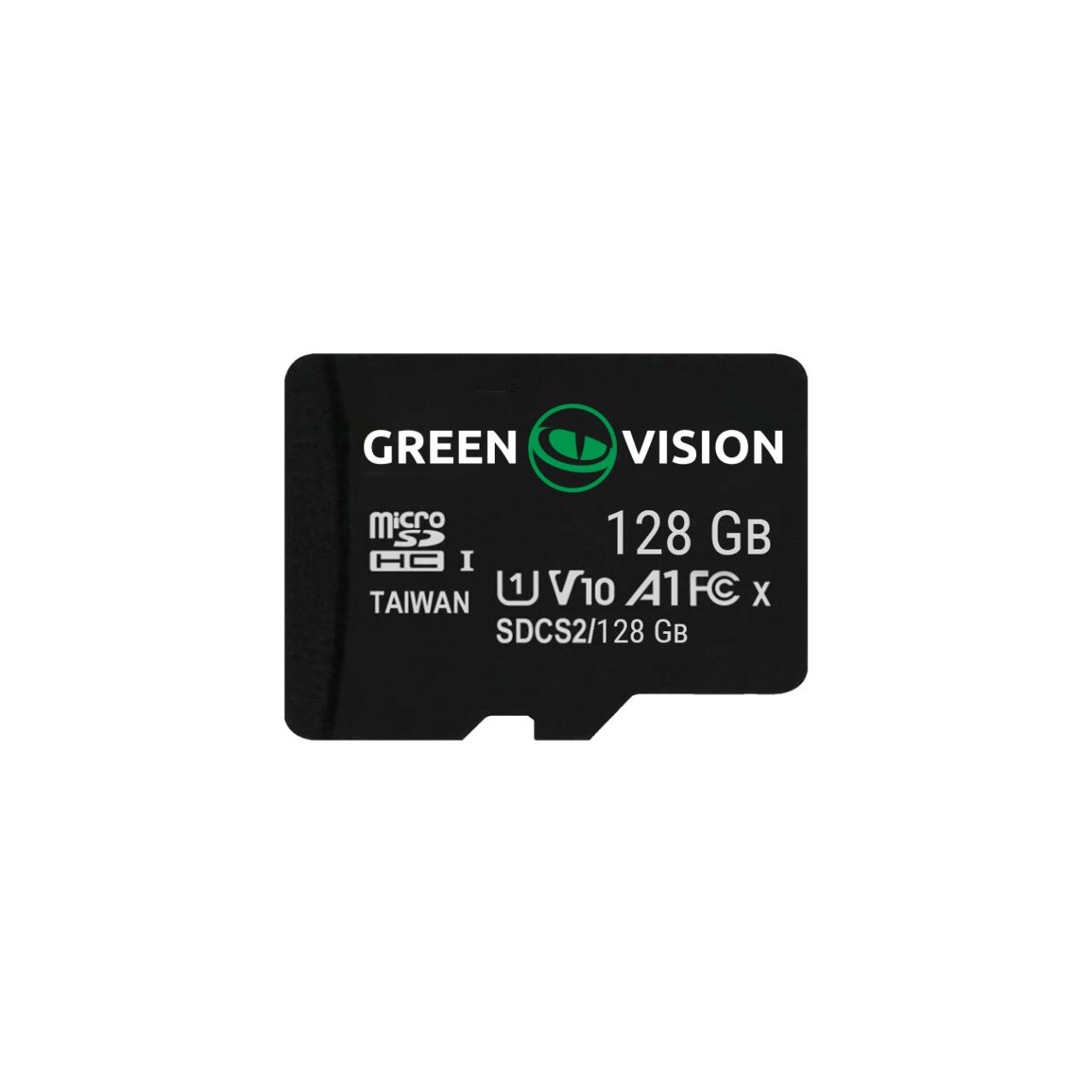 ����� ���'�� GreenVision microSDHC 128GB Class10 (��� ��������)