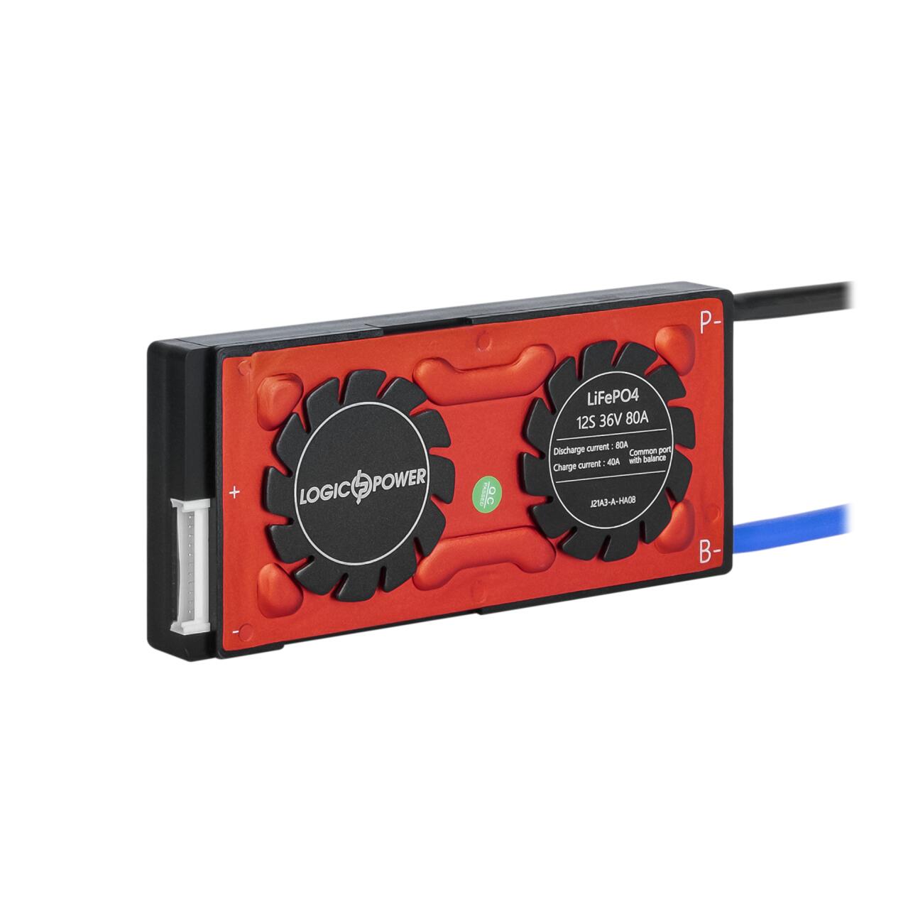 BMS ����� LP LiFePO4 36V 12S Dis 80A Ch 40A