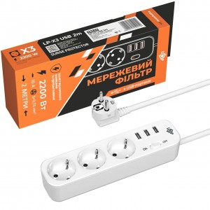 ��������� ������ PREMIUM LP-X3 USB 2 � White (2200 ��)