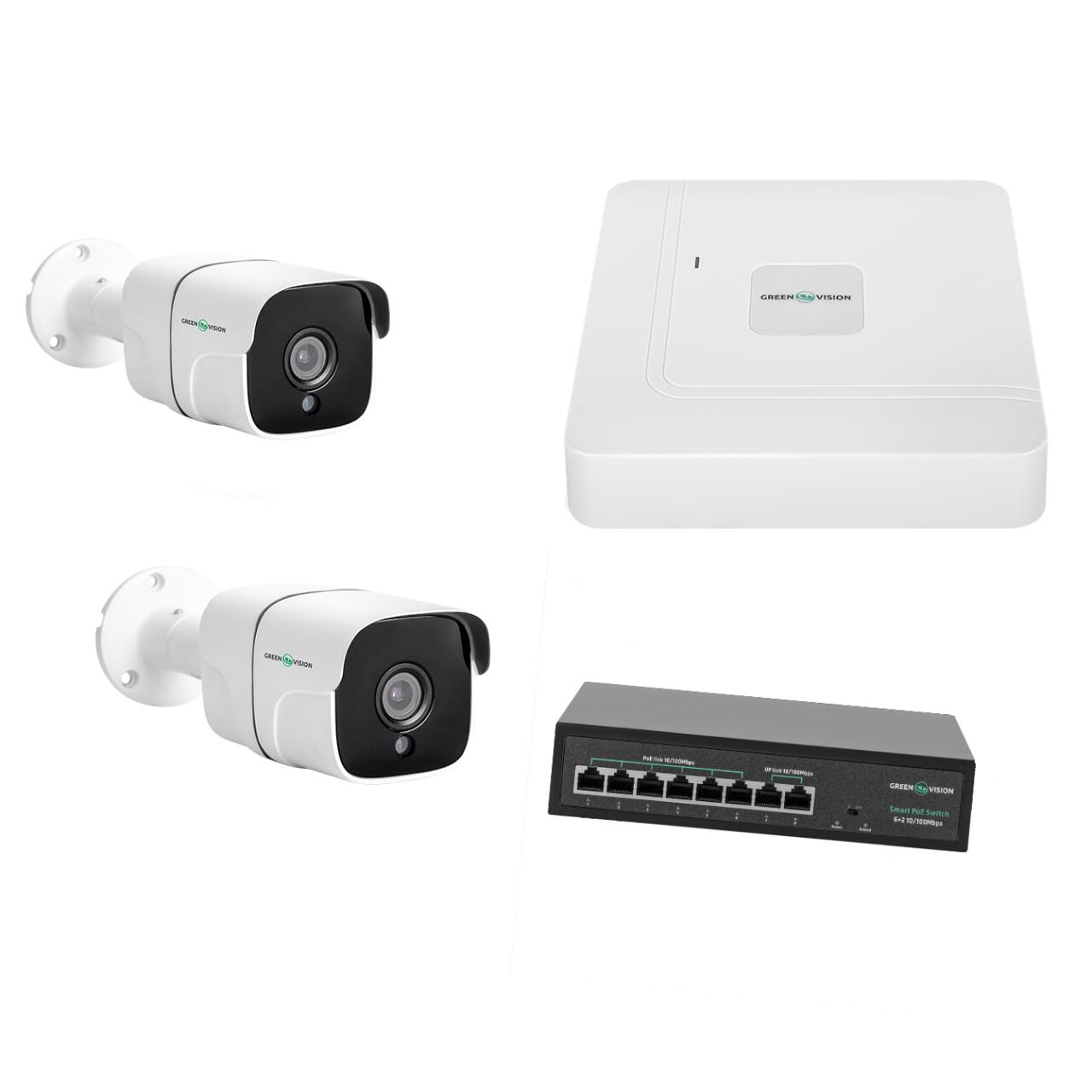 �������� ����������������� �������� �� 2 ���������� ������ GV-IP-K-W60/02 5MP (Lite)