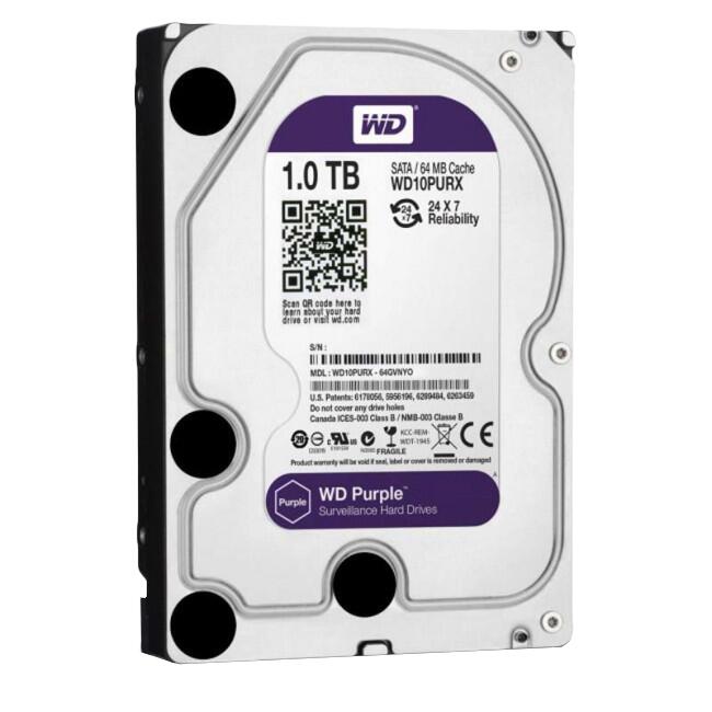 �������� ���� Western Digital 1TB Purple (WD10PURX)