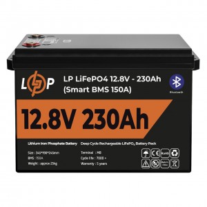 ���������� LP LiFePO4 12V (12,8V) - 230 Ah (2944Wh) (Smart BMS 150�) � BT ������� ��� ���