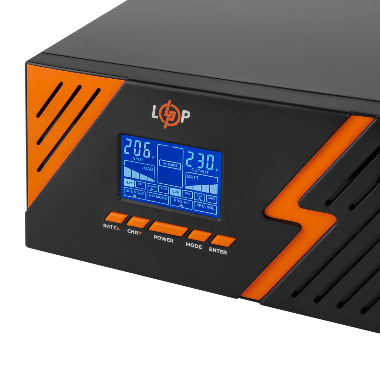 ��� � ���������� ��������� 12V LPM-PSW-1500VA (1050��) Black