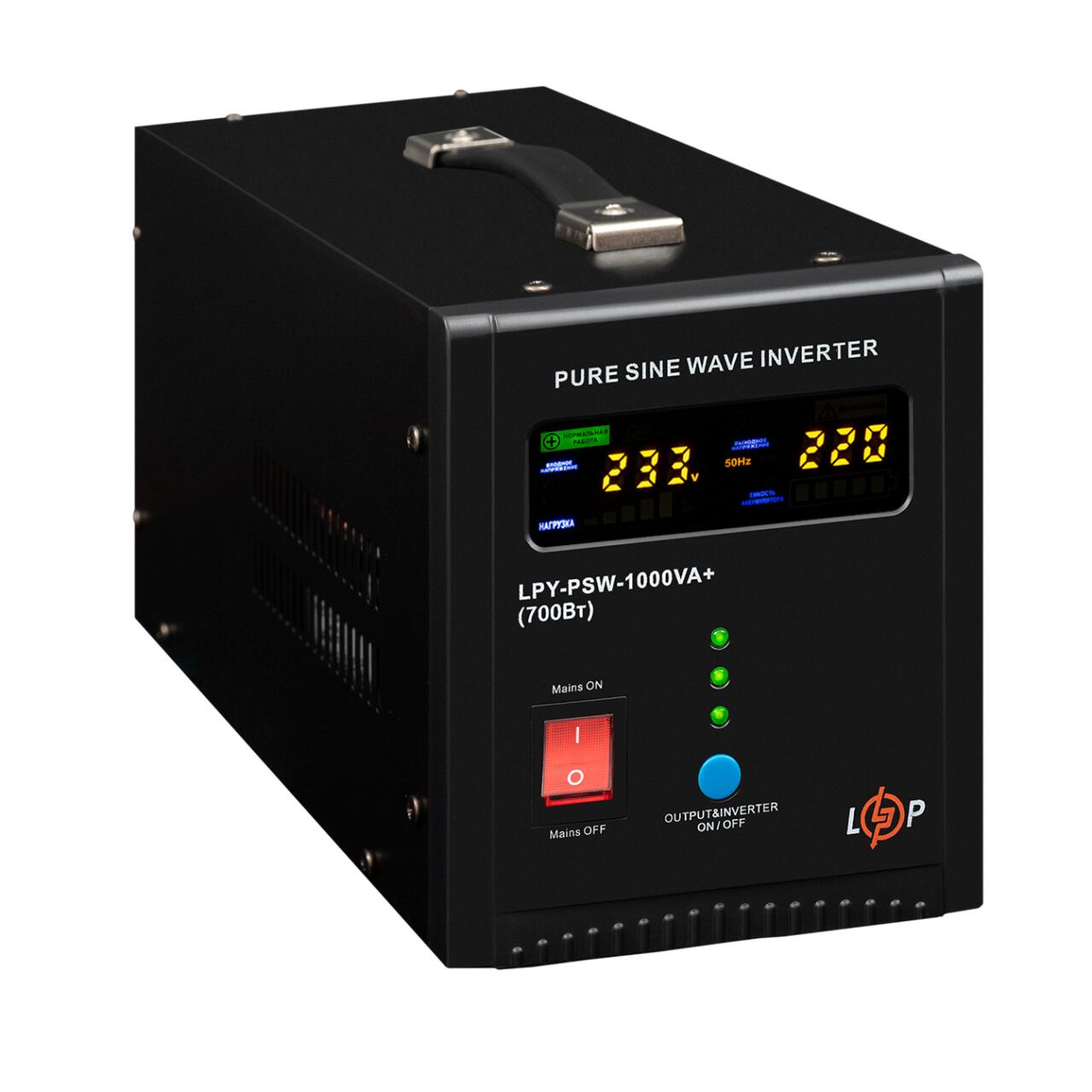 ��� LogicPower LPY-PSW-1000VA+ (700��) 10A/15A � ���������� ��������� 12V