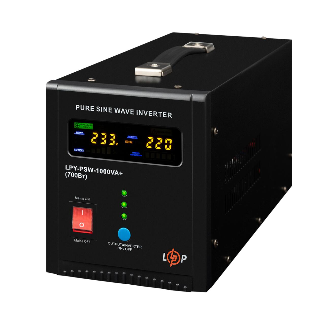 ��� LogicPower LPY-PSW-1000VA+ (700��) 10A/15A � ���������� ��������� 12V