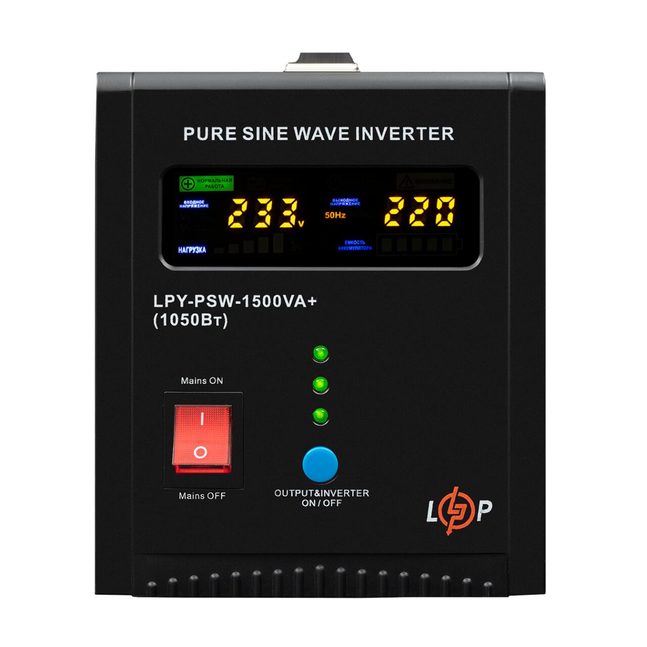 ��� LogicPower LPY-PSW-1500VA+ (1050��) 10A/20A � ���������� ��������� 24V