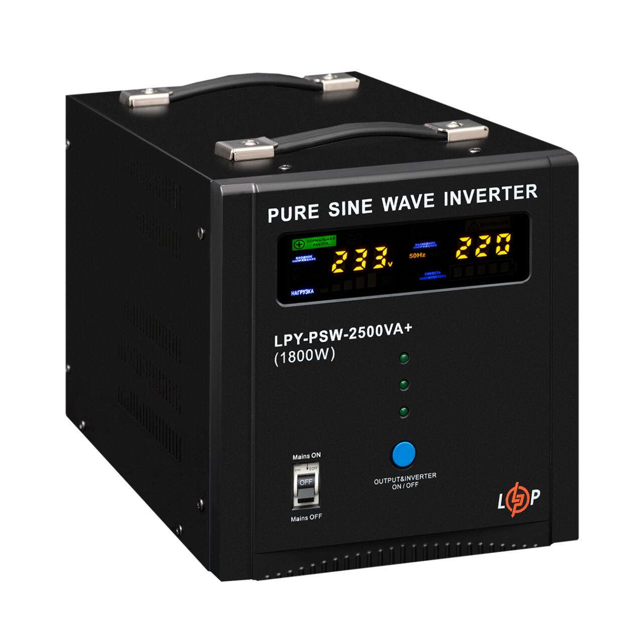��� LogicPower LPY-PSW-2500VA+ (1800��) 10A/20A � ���������� ��������� 24V