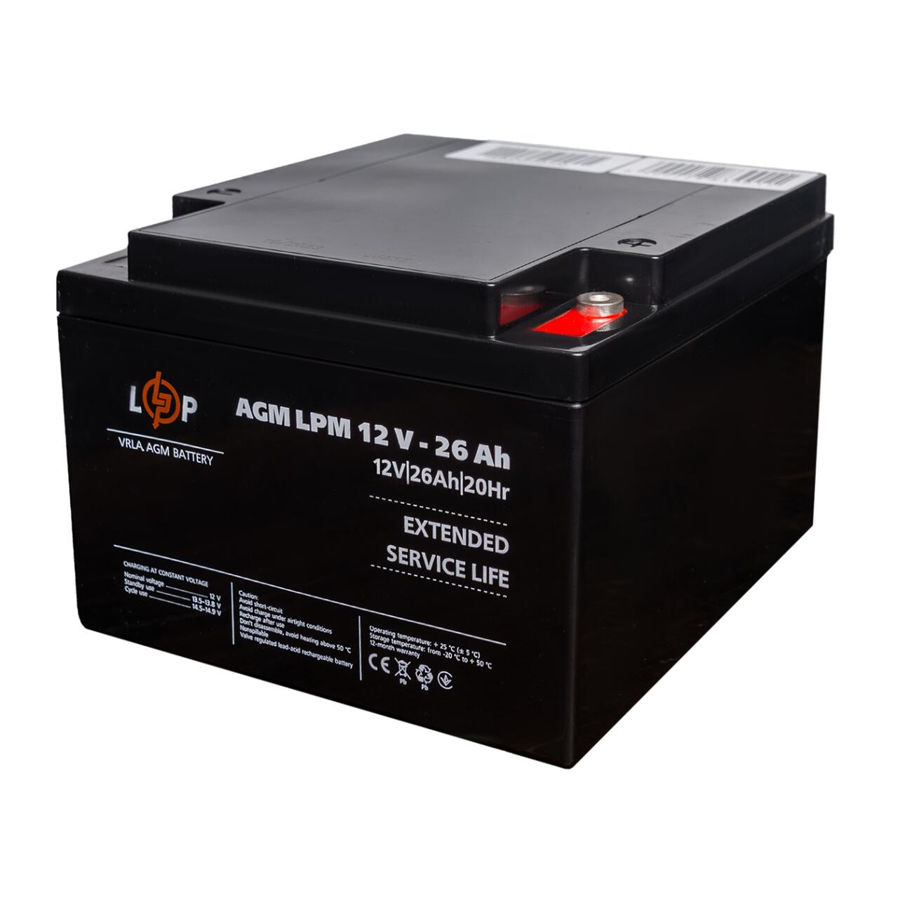 ���������� AGM LPM 12V - 26 Ah �� ���� �5