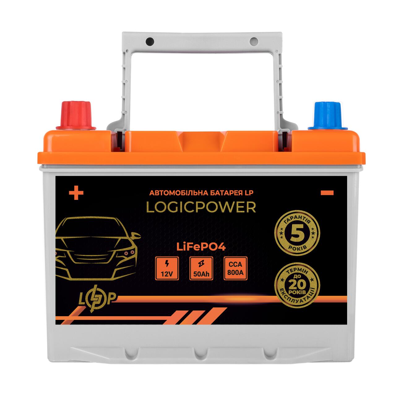 ������������ ����� ���������� LP LiFePO4 12V - 50 Ah (+ ����) BMS 800�