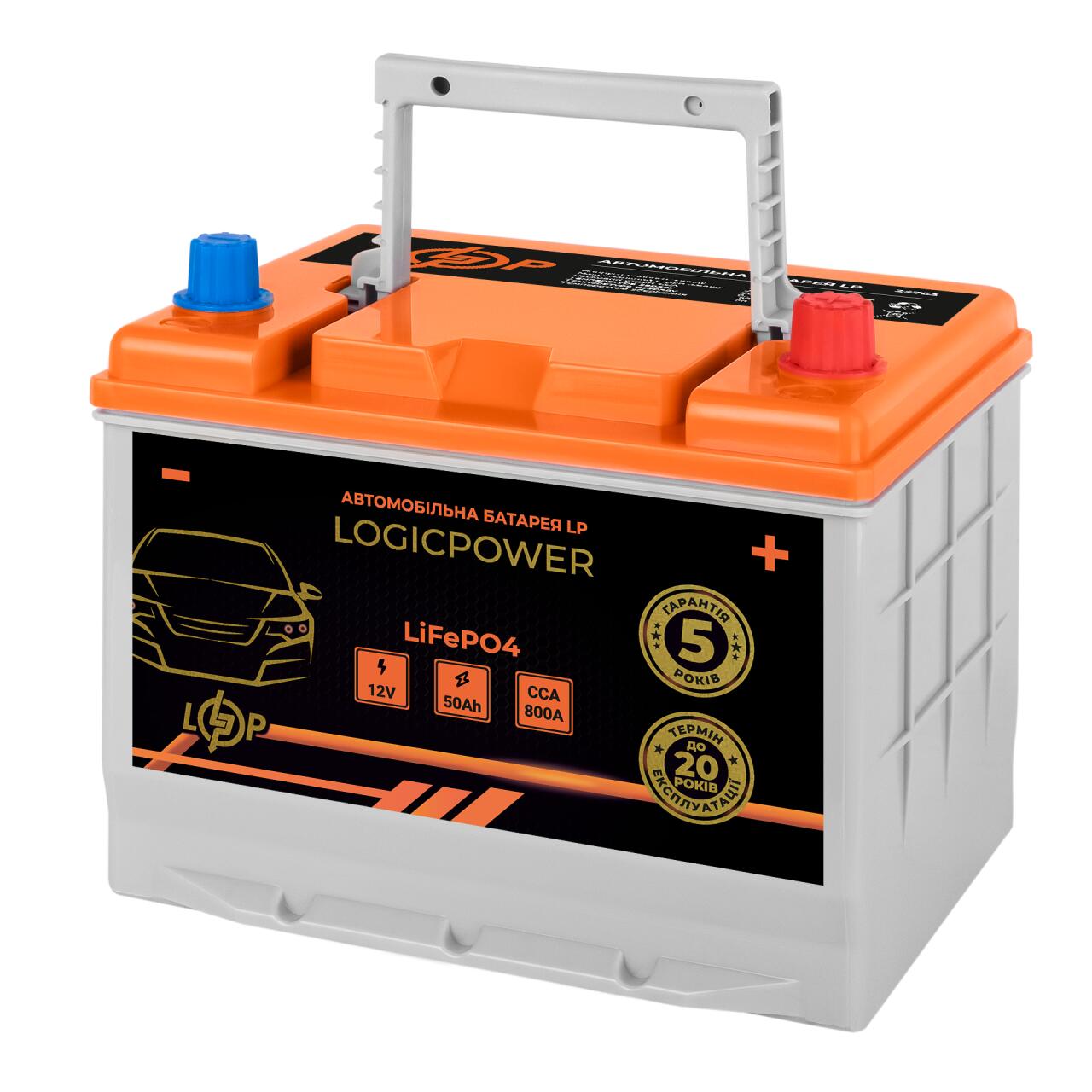 ������������ ����� ���������� LP LiFePO4 12V - 50 Ah (+ ��������) BMS 800�